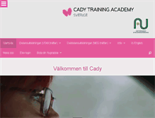 Tablet Screenshot of cady.se